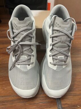 Men’s On Cloudultra 3 NWT Light Gray Mesh Running shoes